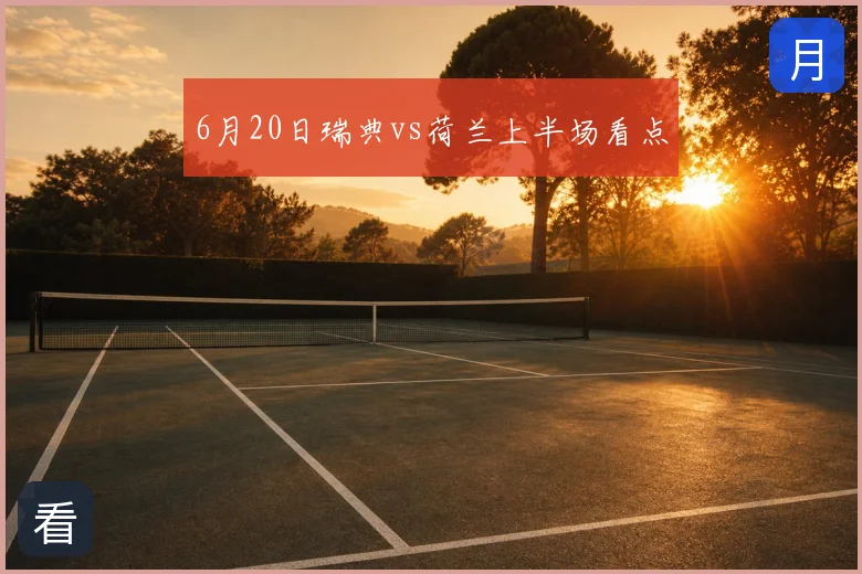 6月20日瑞典vs荷兰上半场看点