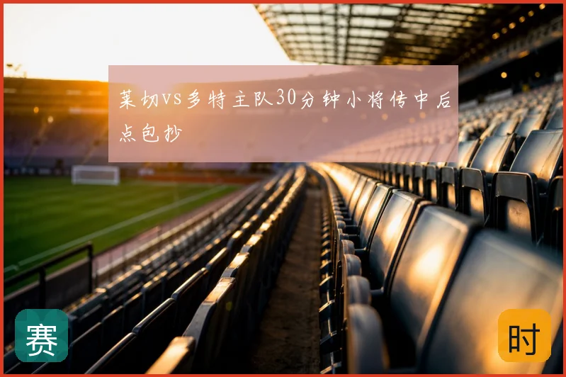 莱切vs多特主队30分钟小将传中后点包抄